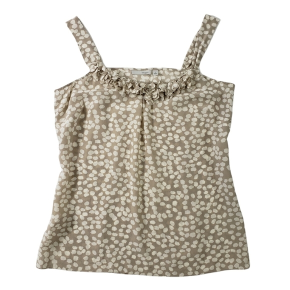 Halogen Small Silk Abstract Dot Tank Nordstrom (I) - Picture 1 of 9